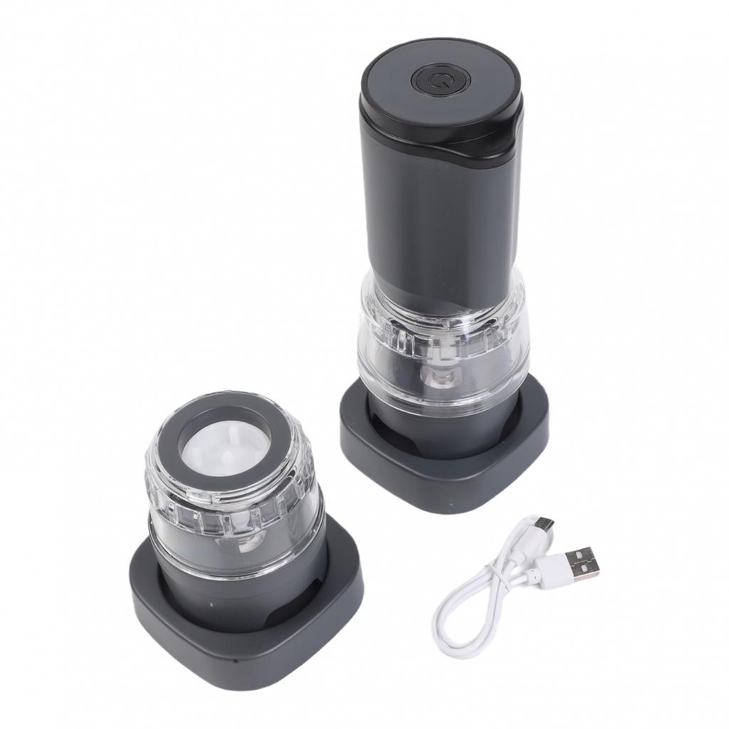 1300 MAh Battery Electric Pepper Grinder Rechargeable Spice Grinder