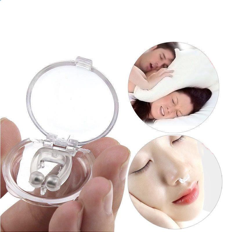 Magnetické zařízení proti chrápání Nosní spona proti chrápání s funkcí Easy Breathe Zlepšení spánku Apnea Guard Noční zařízení – k dispozici v 1, 2 nebo 4 kusech