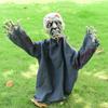 Ghost Scary Props Halloween Swing Ghost Ground Insertion Swing Ghost Props Swing Ghost Label  Home