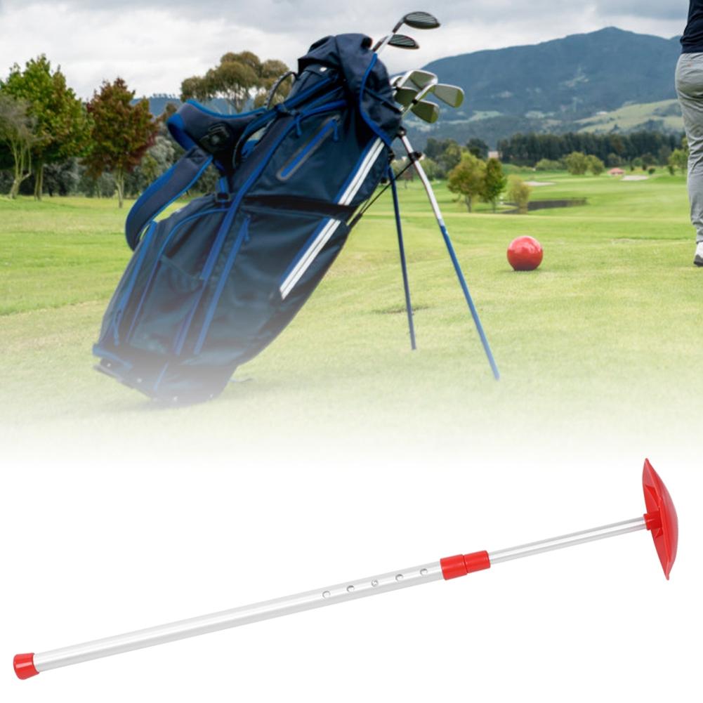 Aluminum Alloy Telescopic Golf Club Bag Protection Stiff Arm Stand Pole Support Bracket