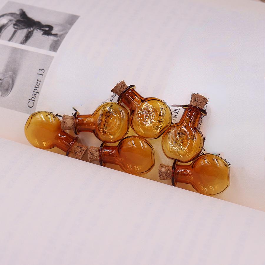 Doplňky pro kutily Ručně vyrobený materiál Příslušenství Skleněná láhev na přání Driftovací láhev s dřevěnou zátkou Kreativní driftovací láhev