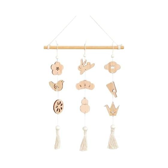 Hina Dolls, Wooden Hina Dolls, Storage, Stylish, Hanging Decorations, Compact, Kumuki, Feathers ~Splashes~ Hanging Hina Dolls