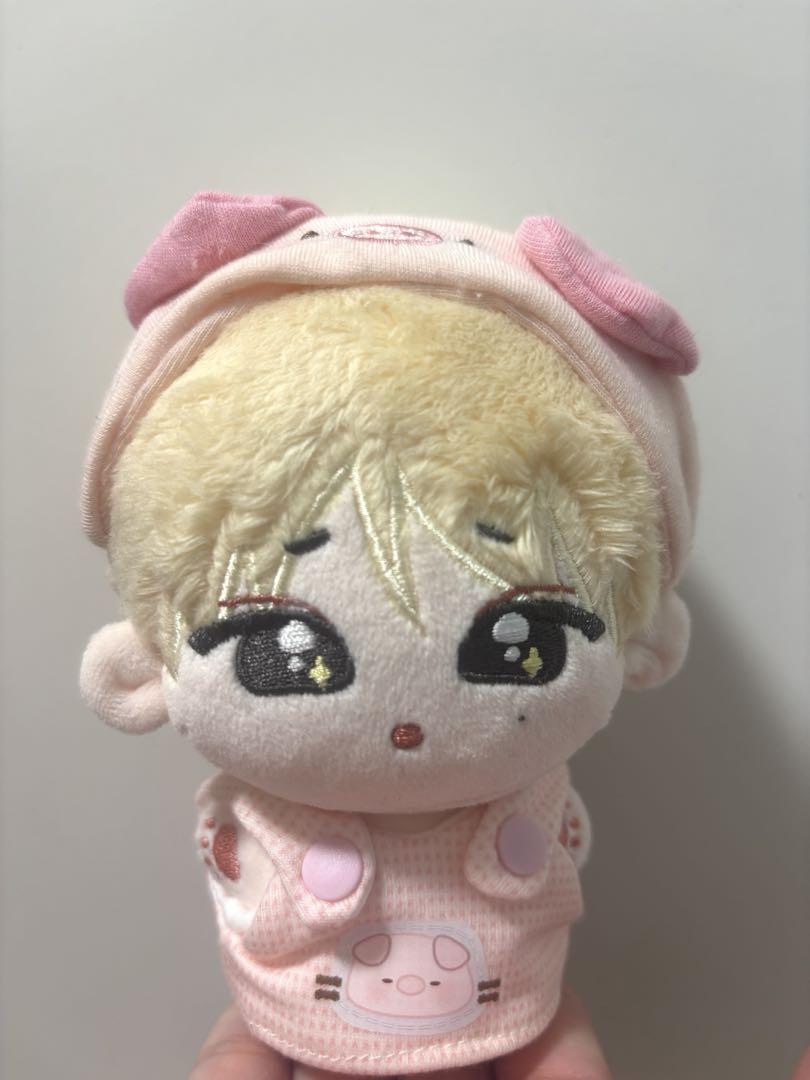 

[Б/У] Плюшевая игрушка ENHYPEN sunoo с повязкой для волос