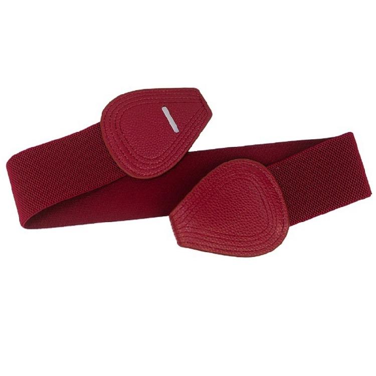 Elegant Elastic Corset for Female Simple Wide Belt Adjustable Stretchable Cincher Belt Dress Belt Decorative Wide Belt