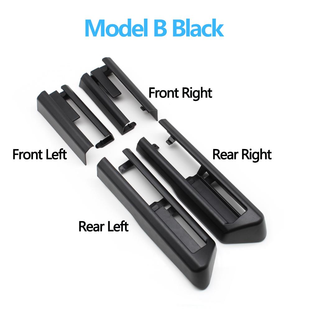 4 teile/satz Auto Sitz Schiebe Track Motorhaube Schiene Trim Abdeckung Für BMW 5 7 Serie F10 F11 F01 F02 520 523 525 528 530 730 740 750