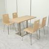 Stainless Steel Dining Set for Factory and School Cafeterias