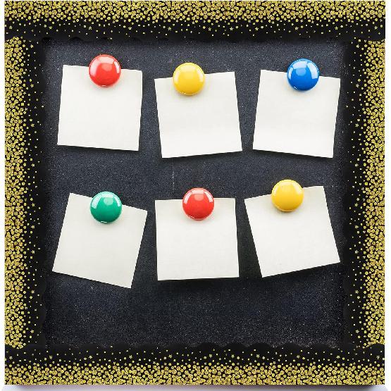 Tinlade 80 Feet Gold Confetti Bulletin Board Borders Bulletin Board Classroom Decorations Back to School Glitter Adhesive Desk Locker Wall Poster