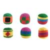 Balles de Jonglage au Crochet pour Enfants, Sacs Doux Tissés à la Main pour Améliorer les Compétences, le Fun, l'Équilibre, les Réflexes, la Coordination, Jeu en Plein Air & Cadeaux de Fête