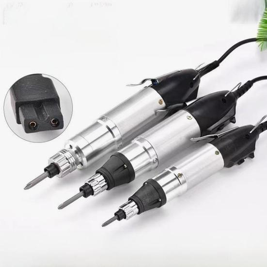 Elektrischer Schraubendreher 220V Schraubenzieher, Kabelgebundenes Elektrowerkzeug mit Hohem Drehmoment & Variablen Industriellen Geschwindigkeitsstufen für Heim-DIY-Möbel