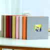 High Quality Linen Side Self-adhesive Film Family Album DIY Pasting Manual Stamp Exquisite Gift for Children