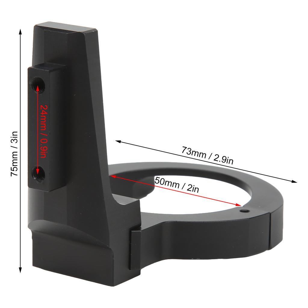 Folding Bike Front Carrier Mount Aluminum Alloy   Front Carrier Block for K3 PLUS