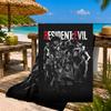 Survival Horror Saga Beach Towel Microfiber Beach Towel, Lightweight and Quick-Dry, for Summer Travel, Swimming Pool Fan Birthday Gift
