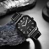 Student Einfach Mode Wasserdicht Uhr Herren Business Lässig Trend Quadratisch Quarz Herren Uhr