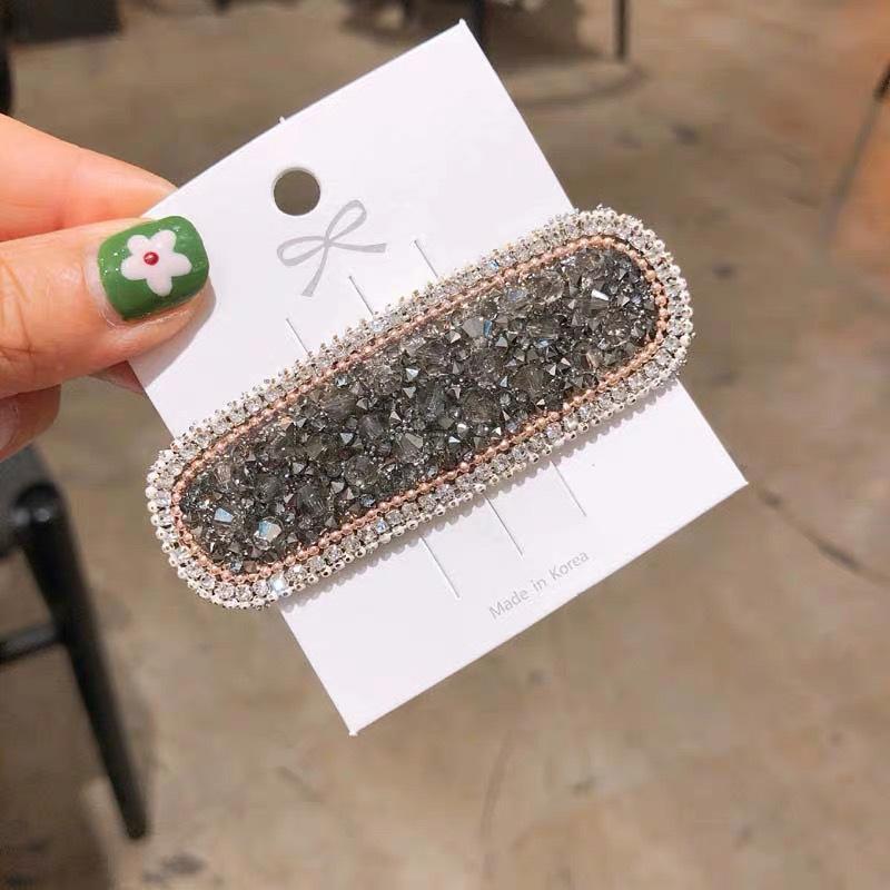 

1 шт. Ins Квадратные заколки для волос в виде капли воды с блестящими кристаллами, головные уборы для женщин, девушек, заколки для волос со стразами, шпильки, заколка-автомат, аксессуары для волос