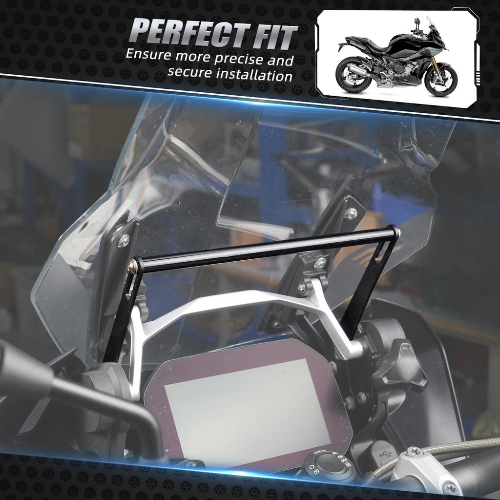 NICECNC For BMW R1250GS Adventure R 1250 GS 2018-2024 Navigation Bracket GPS Mount For BMW R1200GS Adventure R 1200 GS 2013-2018