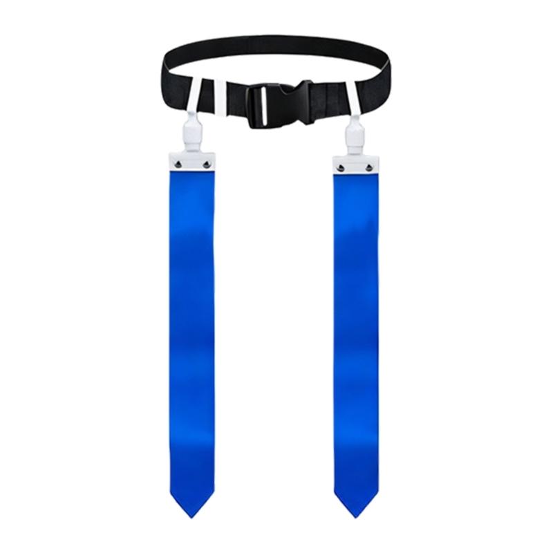 Nylon Waist Belt Soccer Belt Adjustable Football Waist Strap Soccer Training Ribbon Football Flags Football Sport Belt