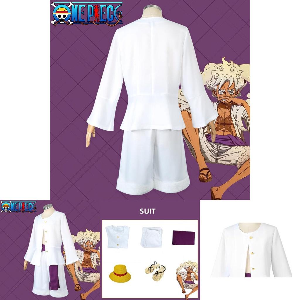 Affe D. Luffy Cosplay Kostüm Anime One Piece Halloween Anzüge
