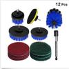 Electric Drill Brush Set for Home: Polishing, Kitchen, Bathroom, Floor, Car Cleaning Tool