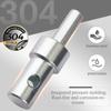 Stainless Steel 3/4 Inch Interface Inner Diameter  Adapter Silver Hexagonal Shank  Adapter  Worker