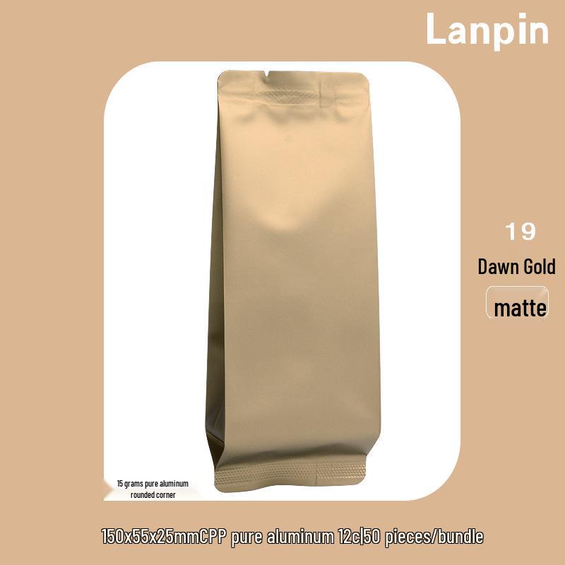 Premium Aluminum Foil Tea Bag for Yancha, Black Tea, Green Tea, Cinnamon, Da Hong Pao