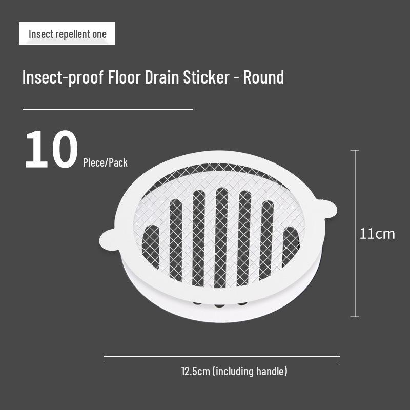 Encrypted Hair Catching Drain Filter for Kitchen and Bathroom Floors