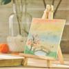 Mini Small Wooden White Stretched Oil Paint Board Frame Painting Supplies Artist Canvas