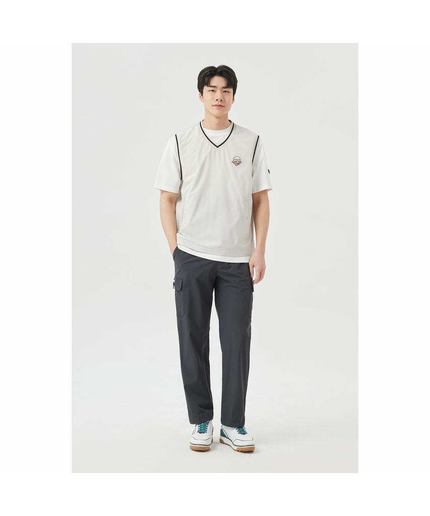 Goldeunbeeo (M) Stretch Nylon String Jogger Pants G4Pam26211Dgx