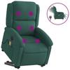 VidaXL Electric Massage Recliner, Relaxation Chair with Adjustable Backrest and Footrest, Seat of 3204335