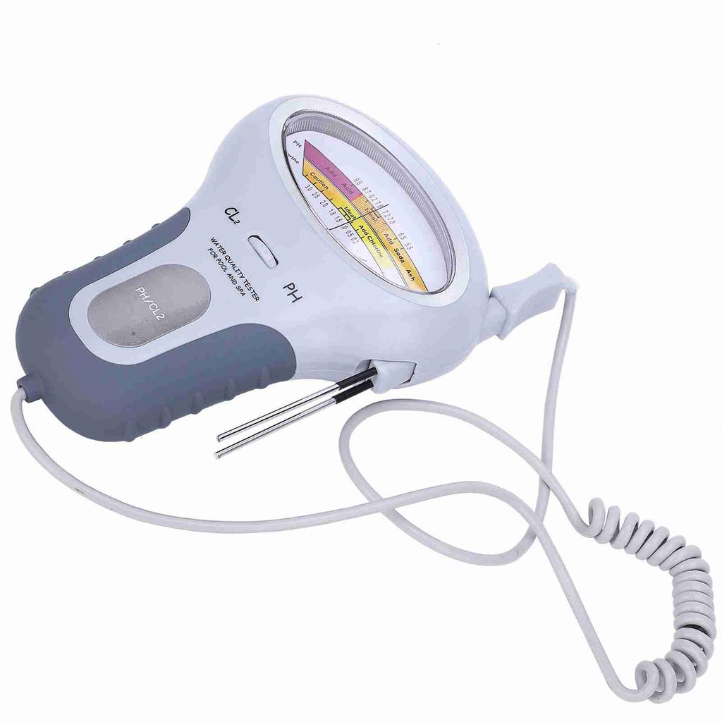 PC?102 CL2 Chlorine & PH Tester Swimming Pool Spa Water Quality Analyzer with Probe
