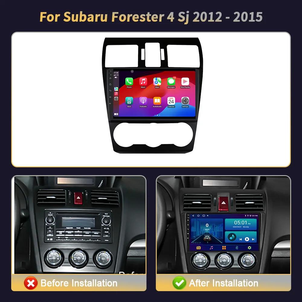 Android 13.0 for Subaru Forester 4 SJ 2012 -2015 Car Radio Multimedia Player Navigation Stereo GPS Auto Head Unit No 2Din DSP 4G