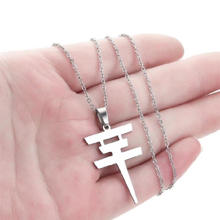 Unique Pendant Necklace Charm Stylish Stainless Steel Jewelry for Women and Boys