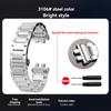 B5000 Small Silver Nugget metal watchband case For Casio 3459 G-SHOCK GMW-B5000 modified Stainless steel Watch Strap accessories