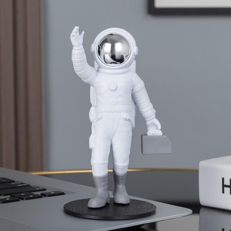 Astronauten-Figur-Ornament für Wohnzimmer oder Kinderzimmer - Weihnachtsgeschenk-Deko Weltraumfahrer