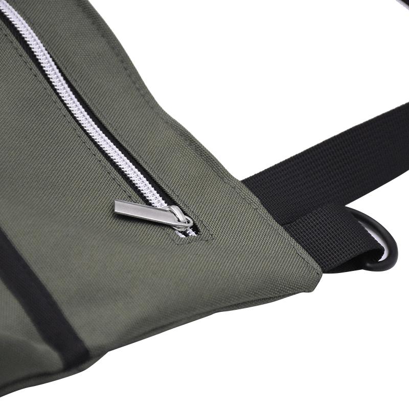 Multi-Purpose Canvas Roll for Tool Bag Car First Aid Kit Wrap Roll Storage Case Hanging Tool Zipper Carrier Tote Car CampingGear