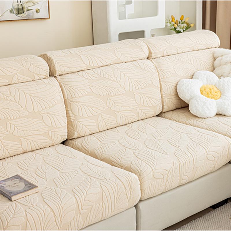 Elastic Sofa Cover Cushion Cover Sofa Hat Solid Color Sofa Cover All-inclusive Four Seasons Universal Cover Sofa Cushion Cover