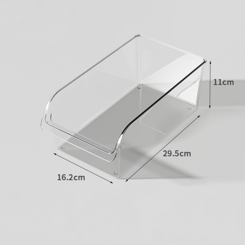 

Clear Food Preservation Box Food Grade PP Freezer Pantry Refrigerator Cabinet Household Supplies M