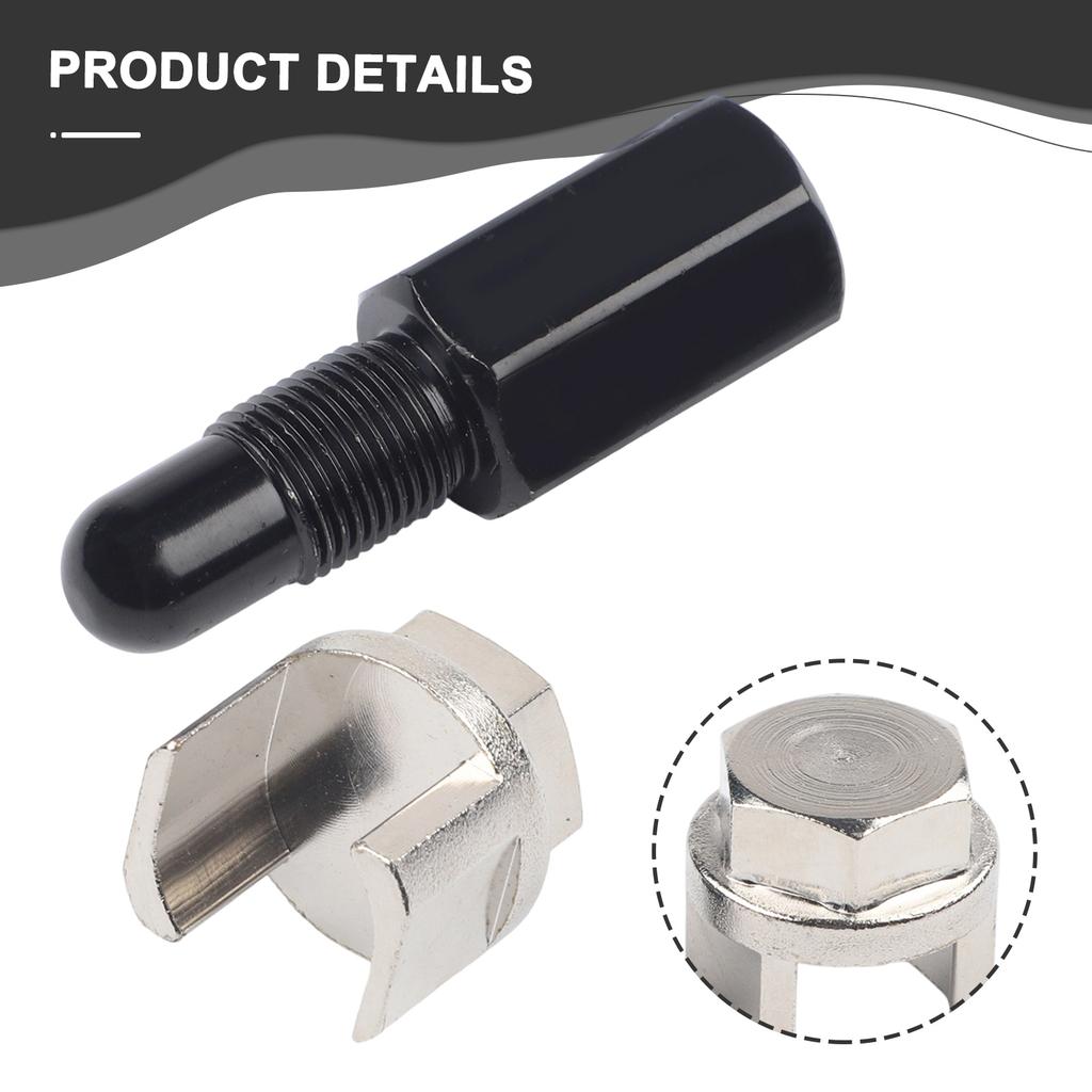 Metal Clutch Removal Tool and Piston Stop Kit for Hus445 450 455 460 Chainsaws with 14mm Piston Stop and Clutch Puller Design