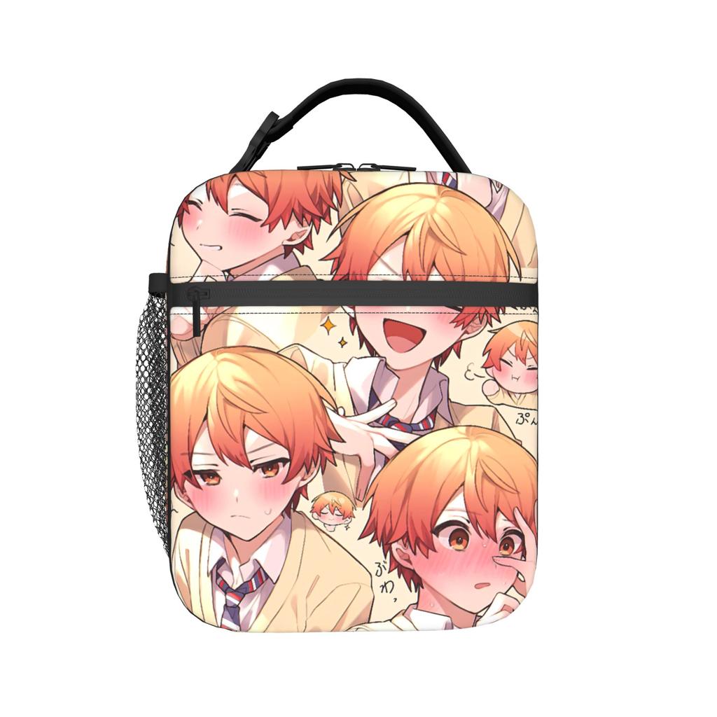 Tenma Tsukasa Anime Insulated Lunch Bag for Men Women Food Bag Reusable Cooler Thermal Lunch Box For Travel