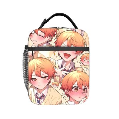 Tenma Tsukasa Anime Insulated Lunch Bag for Men Women Food Bag Reusable Cooler Thermal Lunch Box For Travel