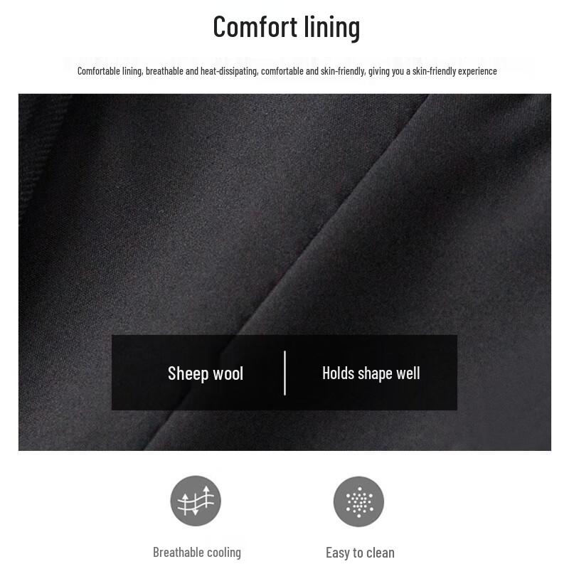 ROMON Men's Wool Blend Business Suit Vest