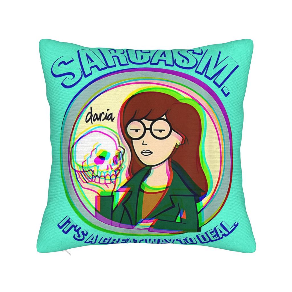 Darias Warhol Square Pillow Covers Polyester Home  Cushion Cover Cute Decor Throw Pillow Case 45*45