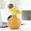 Orange Ceramic Vase Simulated Fruit Statue Pomelo Flower Arrangement Accessories Flower Vase Orange Pot Home Decoration