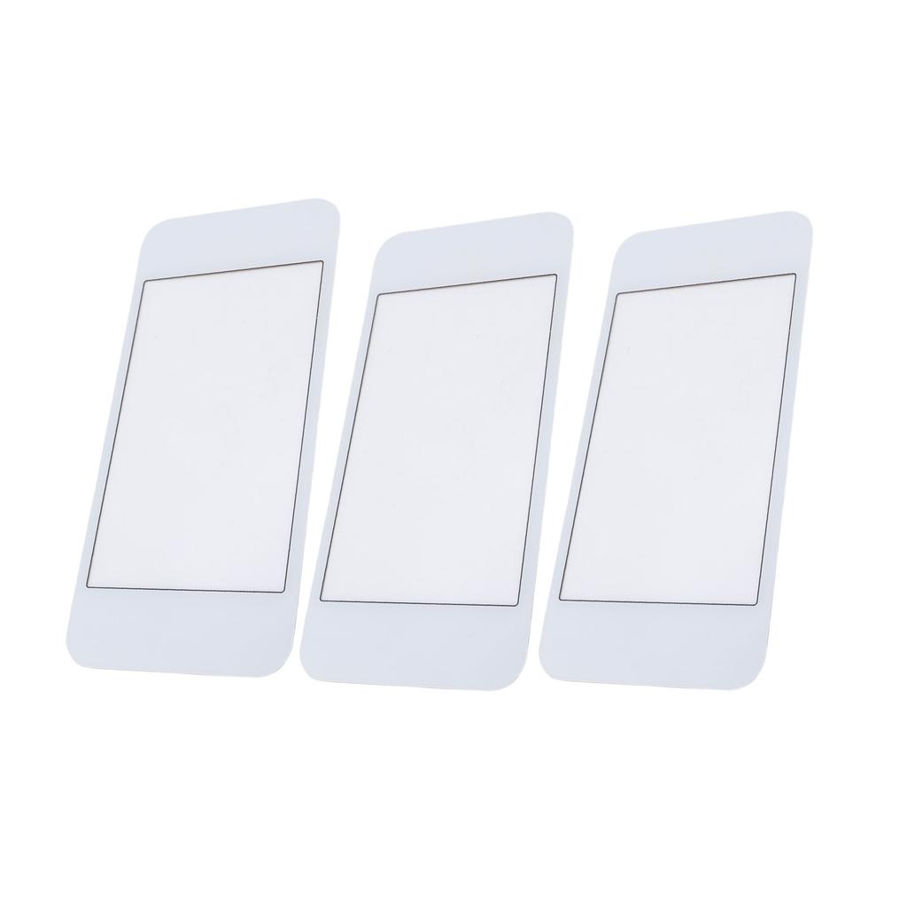 3PCS Top Screen Lens for New 2DS XL Resin Game Console Upper Top Screen Lens Replacement Cover with Adhesive