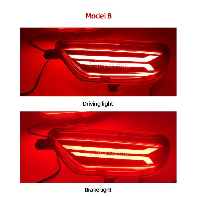 2Pcs For Mazda CX-5 CX5 2017 2018 2019 2020 2021 LED Rear Reflector Taillight Fog Lamp Rear Bumper Light Brake Light Turn Signal