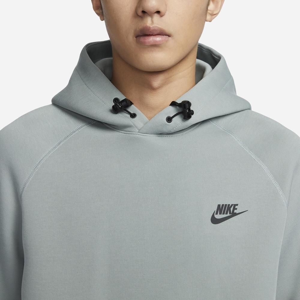 Nike Αθλητικά Ρούχα Tech Fleece Ανδρική Φούτερ Μπλούζα με Κουκούλα Μικα-Πράσινο FB8017-330