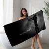 Electronic Rock D-Depeche Mode Anime Beach Swimming Towel Soft Absorbent Washcloth Children's Gifts for Kids Travel Camping Gym