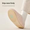 Lida Ni Women's Japanese Silent Non-slip Indoor Slippers for Postpartum, Wooden Floors, Soft Cotton Sole, Autumn/Winter.
