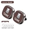Tank 300/500 Car Air Vent Freshener: Men's Long-Lasting Light Fragrance for Interior Use.
