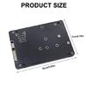 M.2 NGFF/MSATA To SATA3 Adapter Case, Convert Solid Disk To 2.5"/3.5" With Ease Multiple Size Supported
