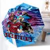 Printed Aston Villa FC logo Folding Umbrella,Outdoor,Leisure,And Travel Umbrella,Durable Umbrella Fabric,Birthday And Holiday Gift